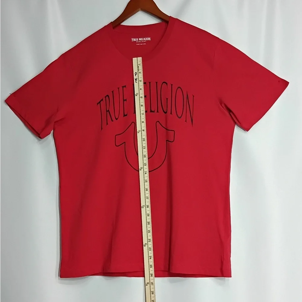 True Religion Bold Red Short Sleeve Tee